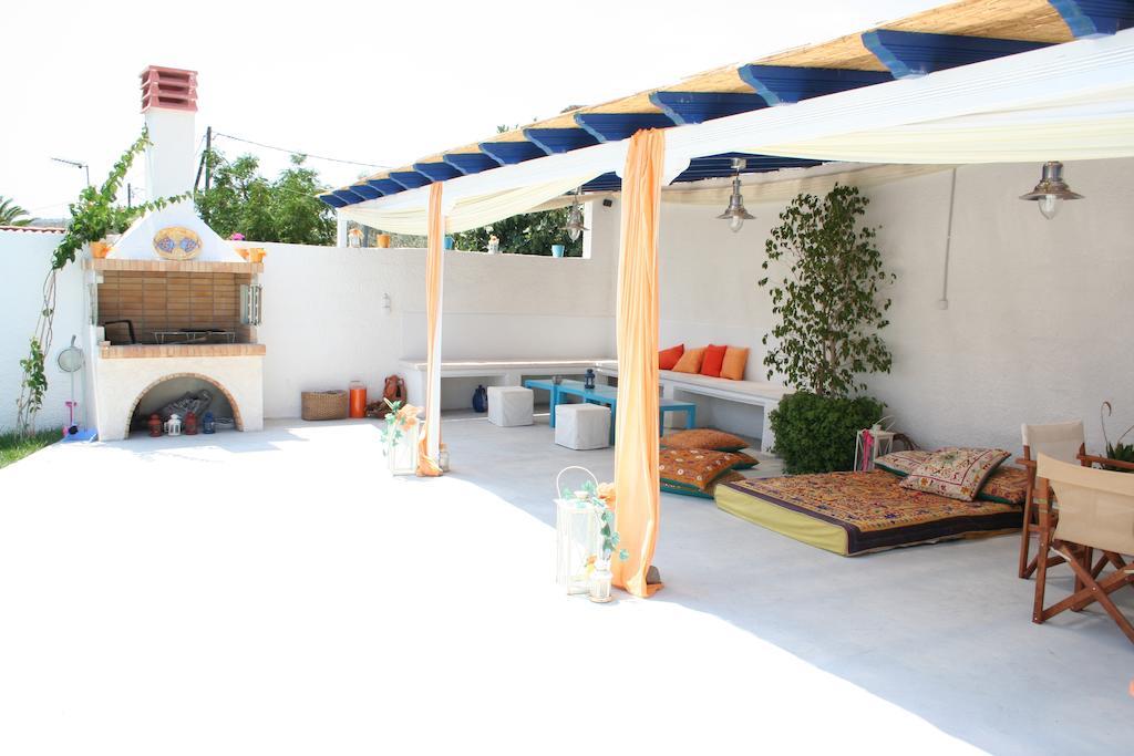 Helios Hotel Ajía Marína Kültér fotó